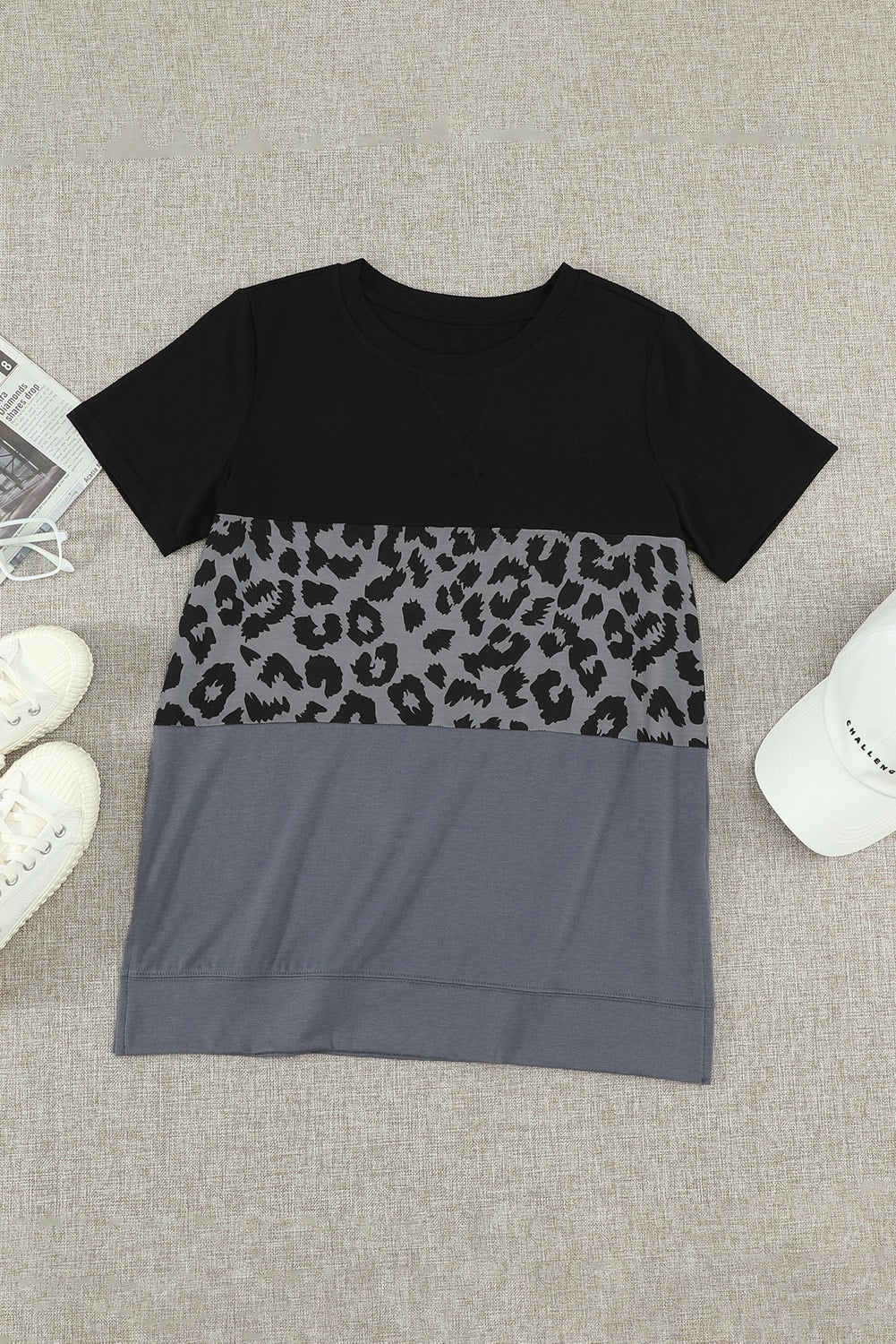 Leopard Short Sleeve T-Shirt