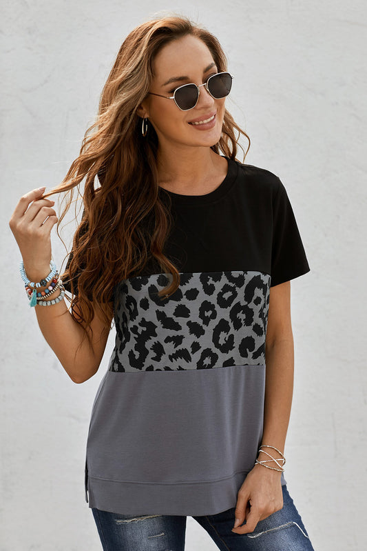 Leopard Short Sleeve T-Shirt